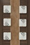 Lux Ceramic Wish Tree Pattern 6-Person Cake Set Serving Plate