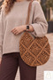 Boho-Love Heart Hand Knitted Bag