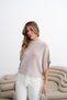 Women's Beige Lace Detailed Knitwear Blouse - 3