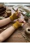 Vascus Women's Knitted Gloves Mustard - 2