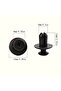 100pcs Car Fastener Clips, Door Mudguard Rivet Clamps, Bumper Edge Trim Fixing Accessories - 3