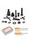 1705Pcs 1705pcs Hex Button Machine Screws Assortment Kit: M2, M3, M4, M5 Metric Bolts, Nuts, Lock & - 8