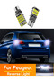 2pcs LED Reverse Light Backup Lamp T15 W16W For Peugeot 308 2008 3008 4008 5008 2009 2010 2011 2012 - 7