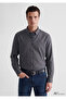 Checked shirt black checkered