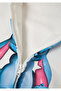 M7S10205 Stitch Printed Hooded Zippered Children's Sweatshirt White - 6