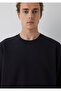 Crew neck sweatshirt black - 6
