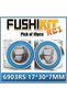 FUSHI 6903RS Bearings Blue Sealed 17x30x7 mm , ABEC-3 6903 2RS Shaft Ball Bearing Parts For Hobby RC - 7
