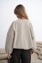 Women's Khaki Elastic Bomber Jacket - 9