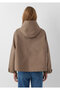 Hooded Brown Jacket Oversize / Wide Cut 1110888-85555 - 5
