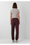 Basic Burgundy Sweatpants 1023291-70223 - 6