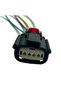 Rear Tail Light Lamp 4Pin Connector Pigtail Plug Prewired Wiring 19371211 For Holden Opel Vauxhall A - 2