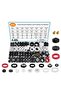 203Pcs 203 Pcs Plumbing and Faucet Washers Assortment Kit for Assorted Spigot Water Hose Bib Outside