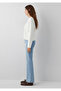 Ecru Basic Sweater Loose Fit / Relaxed Fit 1710933-80194 - 5