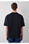 Anthracite Basic T-Shirt Oversize / Wide Cut 0613504-80022 - 5