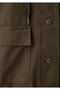 Hooded Khaki Jacket Regular Fit / Normal Cut 110775-71541 - 7
