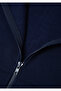 Hooded Zippered Navy Blue Sweatshirt 6S10203-84371 - 4