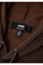 Logo Printed Hooded Brown Sweatshirt 067149-88062 - 8