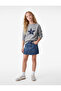 Sequined Starry Crew Neck Long Sleeve Wool Blend Knitwear Sweater