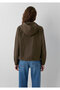 Hooded Khaki Jacket Regular Fit / Normal Cut 110775-71541 - 4