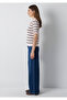 Striped Polo T-Shirt Regular Fit / Normal Cut 1614210-91585 - 4