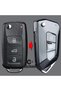 for SEAT 3 Button Car Key Shell Modified Flip Folding Key Case Golf 8 Style Casing for Golf Tiguan P