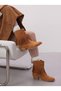 Adara Alma Women's Tasseled Western Boots 0012726 Tan Suede