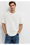 Ecru T-Shirt Loose Fit / Relaxed Comfortable Cut 0613510-70057