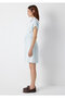 Nira Maviterrenean Light Jean Dress 1321041-A3217 - 4