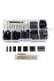 310Pcs/set 2.54mm Male+Female Dupont Wire Jumper Line Cable 1/2/3/4/5/6/8 Pin Header Connector Housi - 7