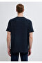Striped Navy Blue T-Shirt Loose Fit / Relaxed Comfortable Cut 0613334-70497 - 5