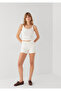 Taylor Short Classic Denim Off-White Jean Shorts 1421021-A3927 - 2