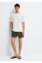 Black Khaki Swim Shorts 0912346-89461 - 2