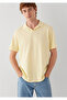 Yellow Polo T-Shirt Regular Fit / Normal Cut 0613313-89308