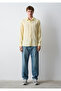 Yellow Linen Shirt Regular Fit / Normal Cut 0211963-71187 - 3