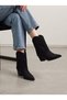 Mira Aria Women's Western Short Boots 0012502 Black Suede