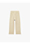 Cotton Muslin Trousers with Elastic Waist and Pockets - 6