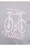Cycling Printed Gray T-Shirt Semi Slim Fit 1613860-70075 - 7