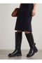 Vega Gala Women's Boots 0012366 Black Leather - 2