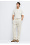 Beige Linen Trousers 0010577-70134