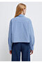 Plaid Cropped Shirt Loose Fit / Loose Comfortable Cut 1211401-83971 - 4