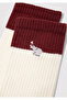 Elephant Detailed Ecru Socks 1912831-30757 - 2