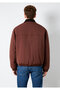 Velvet Collar Detailed Brown Jacket Oversized / Wide Cut 0110778-91341 - 5