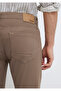Jake Dark Brown Gabardine Trousers 00422A2788 - 8