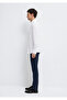 Lightweight and Flexible White Travel Shirt Regular Fit / Normal Cut 0212058-620 - 4