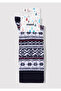 New Year Themed Navy Blue Socks 0912115-70490 - 3