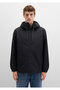 Hooded Black Coat 0110641-71379 - 6