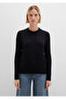 Silk Blend Crew Neck Black Sweater S Slim Fit / Slim Fit 1710721-900 - 4