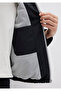 Mvjns Embroidered Hooded Black College Coat 0110622-71379 - 7