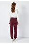 Logo Printed Burgundy Sweatpants 1010757-90705 - 5