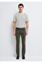 Jake Black Dark Green Gabardine Trousers 0042290685 - 3